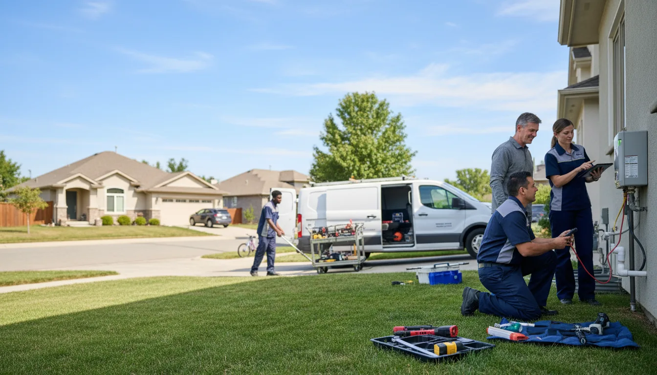 Tankless water heater service in Putnam, IL